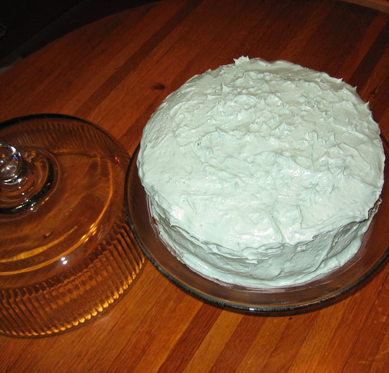 Potato Soup and Chocolate Cake