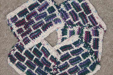 Midnight Magic Double the Fun Dishcloths