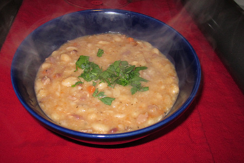 White Bean & Ham Soup Recipe