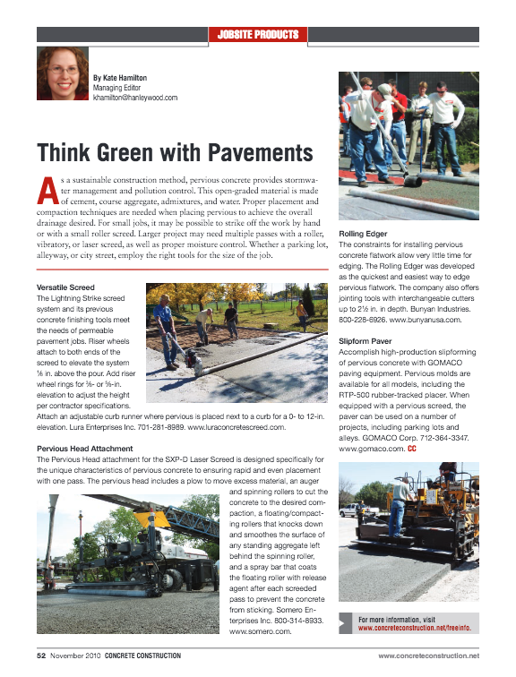 Think Green With Pavements